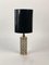 Mid-Century Patinated Brass and Glass Table Lamp from Rupert Nikoll, 1960s 2
