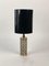 Mid-Century Patinated Brass and Glass Table Lamp from Rupert Nikoll, 1960s, Image 2