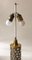 Mid-Century Patinated Brass and Glass Table Lamp from Rupert Nikoll, 1960s, Image 9