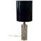 Mid-Century Patinated Brass and Glass Table Lamp from Rupert Nikoll, 1960s, Image 1