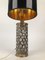 Lámpara de mesa Mid-Century de latón patinado y vidrio de Rupert Nikoll, años 60, Imagen 5