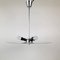 Lámpara colgante checa Bauhaus de vidrio, años 30, Imagen 5