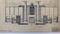 Dessins de Travail Freemasons Lodge Schwindgasse par Architects, Vienna, 1930, Set de 4 10
