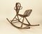 Wicker Rocking Horse, 1950s 9