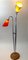 Mid-Century Floor Lamp with Red, Yellow & Green Shades, Slovakia, 1950s, Image 10
