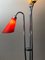 Mid-Century Floor Lamp with Red, Yellow & Green Shades, Slovakia, 1950s, Image 12