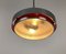 Mid-Century Equatorial Pendant Lamp with Red-Colored Light Effect, 1950s 2