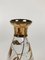 Mid-Century Cabana Style Glass Carafe with Hand-Painted Floral Pattern, 1950s, Image 7