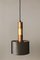 Mid-Century Pendant Lamp with 3 Elements from Werkstätte Hagenauer Wien, Austria, 1950s, Image 12
