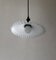 Porcelain and Handmade Glass Counterweight Pendant Lamp, 1900s, Image 11