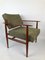Danish Lounge Chair in Rubelli Fabric, 1960s 11