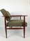 Danish Lounge Chair in Rubelli Fabric, 1960s, Image 10