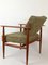Danish Lounge Chair in Rubelli Fabric, 1960s, Image 2