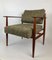 Danish Lounge Chair in Rubelli Fabric, 1960s, Image 4