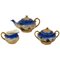 Cabana Style Porcelain Model Sahara Tea Set from Royal Epiag, 1920s, Set of 24 1