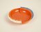 Cabana Style Ceramic Coral-Colored Pipe Ashtray, 1930s, Image 3