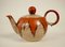 Cabana Style Ceramic Tea Set, Czechoslovakia, 1930s, Set of 15 3