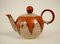 Set da tè in stile Cabana in ceramica, Cecoslovacchia, anni '30, set di 15, Immagine 3