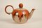 Cabana Style Ceramic Tea Set, Czechoslovakia, 1930s, Set of 15 2