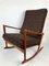 Rocking Chair par Ib Kofod-Larsen pour Christian Linnebergs Møbelfabrik, 1962 3
