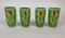Set di limonate Mid-Century in vetro verde giada, anni '50, set di 5, Immagine 7