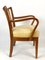 Kirschholz Stühle im Stil von Josef Frank, 1930er, 2er Set 12