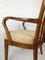 Kirschholz Stühle im Stil von Josef Frank, 1930er, 2er Set 6