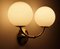 Lámpara de pared de Max Bill para Temde, años 60, Imagen 9