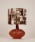 Lámpara de mesa estudio húngara Mid-Century de cerámica, años 50, Imagen 2