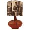 Lámpara de mesa estudio húngara Mid-Century de cerámica, años 50, Imagen 1