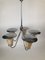 Lámpara colgante estilo farol Mid-Century, años 50, Imagen 5