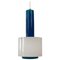 Rimini Deckenlampe aus blauer Keramik von Aldo Londi für Bitossi, Italien, 1960er 1