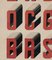 Bauhaus Style Typography Gouache Studies, 1920s, Set of 2, Image 9