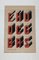 Bauhaus Style Typography Gouache Studies, 1920s, Set of 2 8