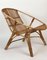 Italienischer Mid-Century Bambus Couchtisch & Stühle, 1960er, 3er Set 12