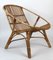 Mesa de centro y sillas de jardín italianas Mid-Century de bambú, años 60. Juego de 3, Imagen 17