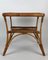 Mid-Century Italian Bamboo Garden Coffee Table & Chairs, 1960s, Set of 3, Image 7