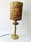 Victorian Style Brass Table Lamp with Lampshade in Romantic Love Scene, 1930s 19
