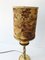 Lampada da tavolo in stile vittoriano in ottone con paralume romantico, anni '30, Immagine 16