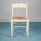 Vintage White Kitchen Dining Chairs, 1980s, Set of 4, Image 6