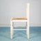 Chaises de Salon de Cuisine Vintage Blanches, 1980s, Set de 4 5