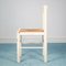 Vintage White Kitchen Dining Chairs, 1980s, Set of 4, Image 5