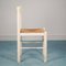 Vintage White Kitchen Dining Chairs, 1980s, Set of 4, Image 3