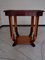 Art Deco Square Walnut Coffee Table with Carvings 1