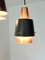 Mid-Century Scandinavian Pendant Lamps by Bent Karlby for Lyfa, Denmark, 1960s, Set of 2 6