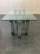 Black & Gray Chromed Steel Work Table, 1970s, Image 3