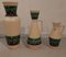 Space Age Ceramic Vases from Bay Keramik, 1960s, Set of 3 8