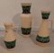 Space Age Ceramic Vases from Bay Keramik, 1960s, Set of 3 1