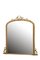Specchio a muro vittoriano dorato, Immagine 1