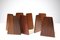 Rosewood Bookends from Feldballes Møbelfabrik, 1960s, Set of 8, Image 3